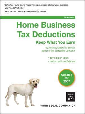 cover image of Home Business Tax Deductions